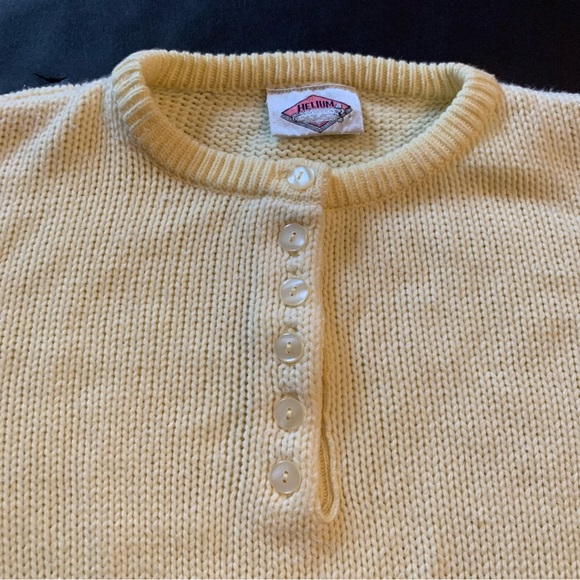 v i n t a g e :: Slouchy Pastel Granny Knit Sweater - Picture 4 of 9